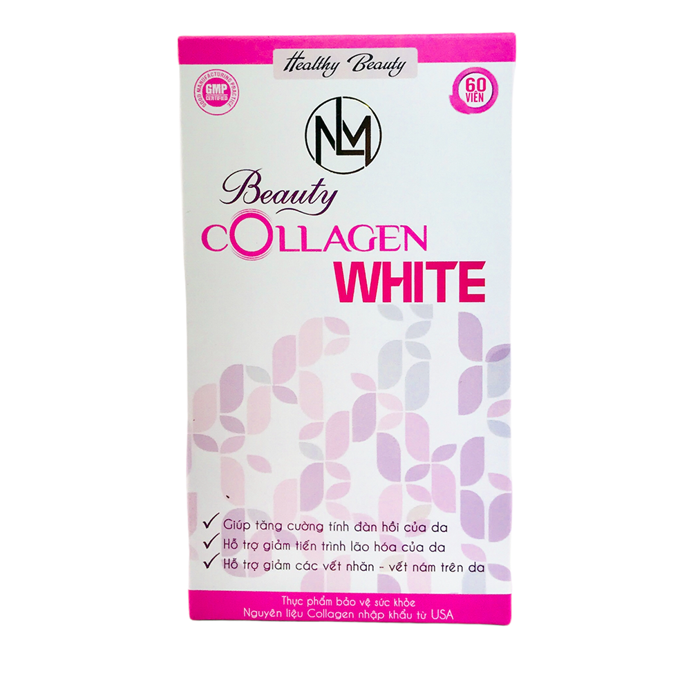 Combo Set 3 Hộp Nước Uống Beauty Collagen White NATURE PHARMA (6 Lọ/Hộp) - Chống Oxy hóa - Giúp làn da sáng mịn, tươi trẻ rạng ngời